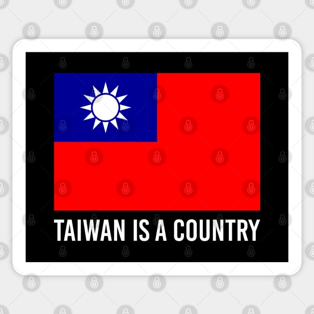 Taiwan is a Country Sticker by anonopinion